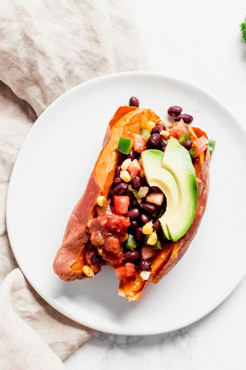 Stuffed Sweet Potato
