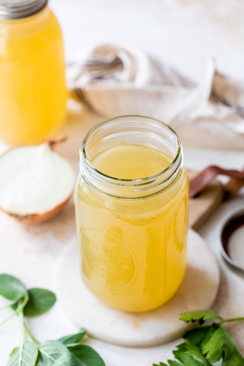 Swap Water For Homemade Stock
