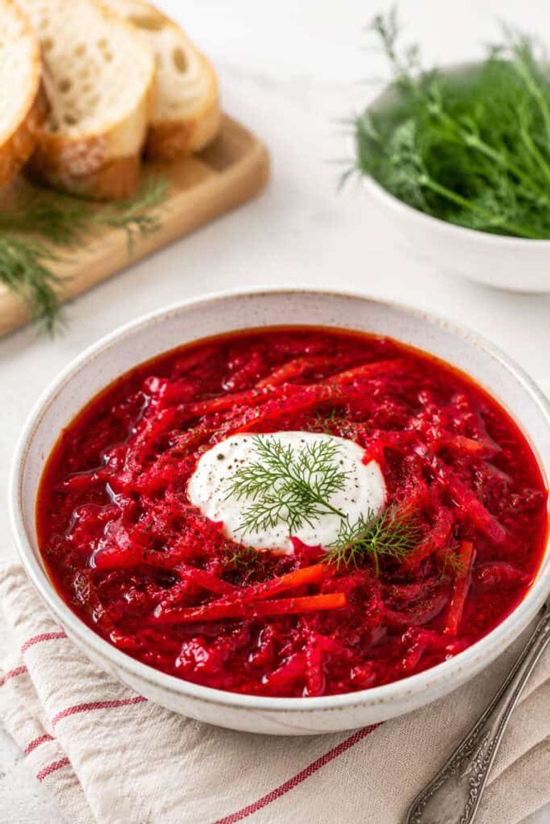 Beets Paint Borscht Bright Red