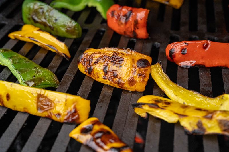 Blistered Bell Peppers